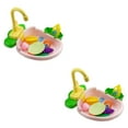 thumbnail image 2 of mmirethe Jouet Lave-Vaisselle pour Enfants avec Fonctionnalités Réalistes et Apprendre à Travers Rose 2Set, 2 of 6