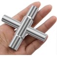 thumbnail image 3 of 4-way Silver Steel Bleed Wrench For Hose And Faucet, 3 of 5