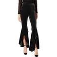 thumbnail image 1 of INC Pantalon Décontracté en Velours pour Femmes, Noir, 4, 1 of 1