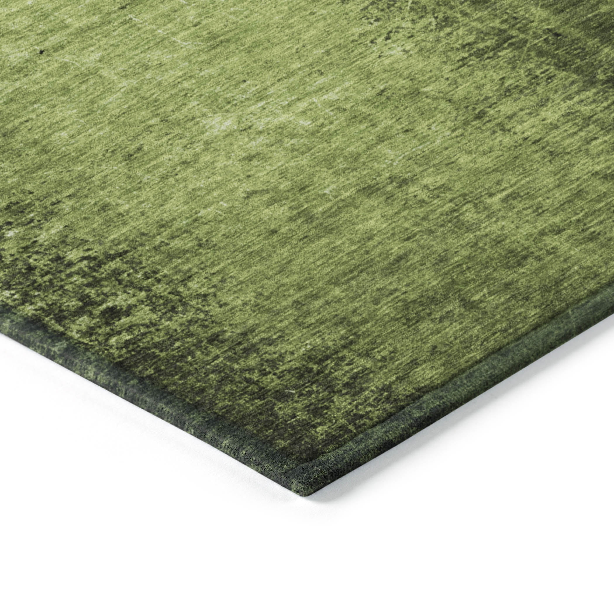 Addison Rugs Chantille Indoor/Outdoor Transitional Organic Green Washable Rectangle Rug, 10' x 14'