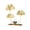 🍒 golden_New#7088, variant on Metal Ginkgo Leaf Metal Sculpture Desk Decor, Gold Leaf Statue for Home Office Bookshelf and Table Decoration