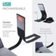 thumbnail image 1 of Luz de lectura de libros con clip, luz de libro LED, luz de libro con clip, 4 niveles de brillo ajustables, recargable por USB para ni?os, lectura nocturna, cama, avión, tren LingWen 8390615905886, 1 of 1