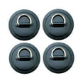 thumbnail image 3 of 4x Anillos en D shamjiam Hebillas de cable de conexión acero inoxidable Negro, 3 of 8
