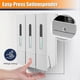 thumbnail image 2 of Press Liquid Soap Dispenser 400 Ml 3 Chamber Wall Mounted White, 2 of 5