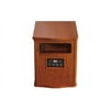 Comfort Glow QEH1410 Quartz Heater with Remote, Compact, Oak Finish