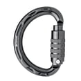 thumbnail image 2 of Advancent Mosquetón de escalada, conector resistente para acampar, accesorios deportivos exteriores multiusos, mosquetones simples exquisitos Escalada Negro, 2 of 6