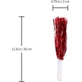 thumbnail image 3 of SHAR Cheerleader Pompoms Set - 14 Metallic Foil Hand Flowers - Perfect for Cheering Ball Dance, 3 of 5