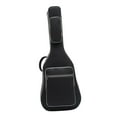 thumbnail image 2 of Bolsa portátil para bajo, guitarra eléctrica, regalo de cumpleaños, bolso Oxford a prueba de polvo. Negro, 2 of 9
