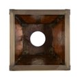 thumbnail image 4 of Meyda Tiffany 151718 6 Inch Square Stillwater T Mission Shade   Antique Finish with Amber Glass, 4 of 4
