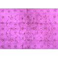 thumbnail image 1 of Ahgly Company Indoor Rectangle Abstract Purple Contemporary Area Rugs, 7' x 9', 1 of 4