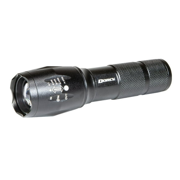 Dorcy Lampe de Poche Ultra HD Rechargeable 200 lumens, USB rechargeable