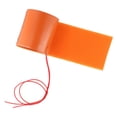 thumbnail image 2 of 12V 240W Element Silicone Bottle Heater Flexible Heating Pad Mat Orange 10x30cm, 2 of 9