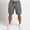 Grey, variant on pxiakgy mens shorts casual pocket length men's trousers knee shorts drawstring pants solid men's pants men casual shorts black l