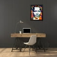 thumbnail image 3 of Stephen Chambers 15x18 Black Modern Wood Framed Wall Art Titled - Barack Obama, 3 of 6