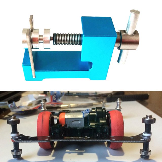 Herramienta de desmontaje de rodamiento de rodillos de guía de aleación, herramientas de actualización, extractor de ruedas, extractor de neumáticos azul Salvador Extractor de rueda de coche