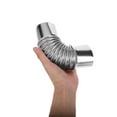 thumbnail image 2 of Elbow Pipe 90 Degree Stainless Steel Stove Pipe Elbow Outdoor Camping Tent Stove Chimney Indoor Accessories For Indoor Pipe Extension Exchange Flue Adapter Tube, 2 of 6