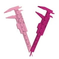 thumbnail image 5 of 0-80mm Plastic Sliding Vernier Caliper Gauge Measure Tool Double Scale Ruler, 5 of 5