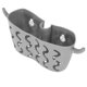 thumbnail image 3 of Uso doméstico, ventosa para cocina, paño de cocina, soporte para esponja colgante, estante de almacenamiento con Clip (gris), 3 of 8