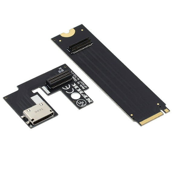 CY PCI-E 3.0 M.2 M-key to Oculink SFF-8612 SFF-8611 Host Adapter for ThinkBook 14  External Graphics Card & SSD