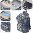 thumbnail image 4 of Paisley Pattern Backpack for School,Cute School Bag,Schoolbag with Adjustable Shoulder Straps & Padded Back,16.9 Inch, 4 of 5