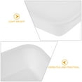 thumbnail image 5 of 4pcs Rectangle Serving Tray Party Food Tray Large Party Catering Tray Serving Tray Reusable Wedding Platter, 5 of 5