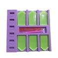 thumbnail image 1 of Bewildely Juego de accesorios para pintura de diamantes 5d Artesanía Violeta estilo 2 Bewildely HA001406-02, 1 of 6