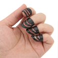 thumbnail image 2 of Kit de 4 médiators de guitare, protège-doigts, accessoires pour instrument, pour basse, banjo, noir, 2 of 4