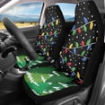 thumbnail image 2 of XYZCANDO Christmas Tree Pattern Design Auto Seat Cover for Woman Elastic Car Seat Covers Breathable Washable, for SUV Truck Van, 2 of 10