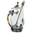 thumbnail image 1 of 1 juego de taza de cristal, 1 of 3