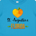 thumbnail image 4 of Inktastic St. Augustine Florida Orange in Heart Boys or Girls Baby T-Shirt, 4 of 5