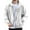 White, variant on Mens Coats And Jackets Autumn Winter Plaid Print Stank Long Sleeve Zip Up Casual Sports Loose Fit Coat Sportswear,Blue,M