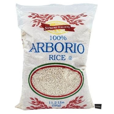 100% Arborio Rice Supremo Italian 11.2 lb
