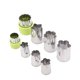 thumbnail image 2 of Twowood Hogar 8pcs Forma de flores Vegetal Fruit Cake Biscuit Cookie Cutter Mold Herramienta de cocina Twowood 100812, 2 of 6