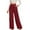 Wine, variant on RYRJJ Women's Dress Pants High Waisted Wide Leg Casual Work Slacks Business Office Suit Pants Trousers with Pockets(Black,S)