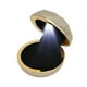 thumbnail image 2 of Organizador De Almacenamiento De Anillos, Lujosa Caja De Exhibición De Anillo De Regalo Portátil Para Compromiso ANGGREK Otros, 2 of 8