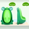thumbnail image 4 of Baby Urinal Blue Cute Frogs Shape Training Standing Urinal Hang Type Seasonal Holiday Saving Gifts, 4 of 6