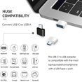 thumbnail image 4 of Paquete de 4 adaptadores USB C a USB OTG CHAO negro, 4 of 5