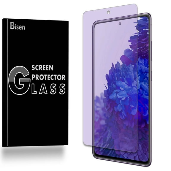For Samsung Galaxy S20 FE [NOT For Samsung S20] [BISEN] Tempered Glass Anti Blue Light [Eye Protection] Screen Protector, Anti-Scratch, Anti-Shock, Shatterproof, Bubble Free