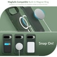 thumbnail image 4 of TUDIA MergeGrip Google Pixel 9 Pro TG Étui MagSafe Compatible Robuste - Vert Pin, 4 of 8