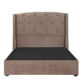 thumbnail image 2 of Box Base Cama Matrimonial + Cabecera Zefyr Dicasa Mocca, 2 of 8