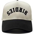 thumbnail image 1 of Funky Junque Two Tone Vintage Canvas Snapback Hats Men Women Trendy Embroidered Trucker Baseball Cap Funny Adjustable, 1 of 8