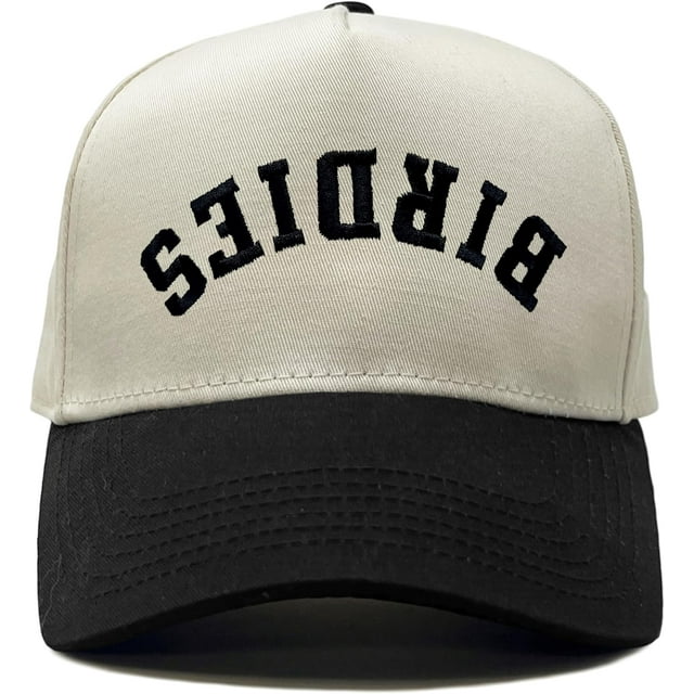 Funky Junque Two Tone Vintage Canvas Snapback Hats Men Women Trendy Embroidered Trucker Baseball Cap Funny Adjustable
