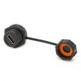 thumbnail image 1 of Waterproof USB Connector Threaded Female Panel Mount Socket Industrial Supplies E10TPCTFFF, 1 of 8