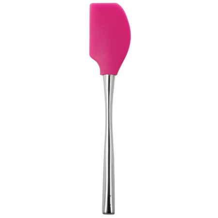 Tovolo Stainless Steel Handle Silicone Spatula Fuchsia Tovolo Stainless Steel Handle Silicone Spatula Fuchsia