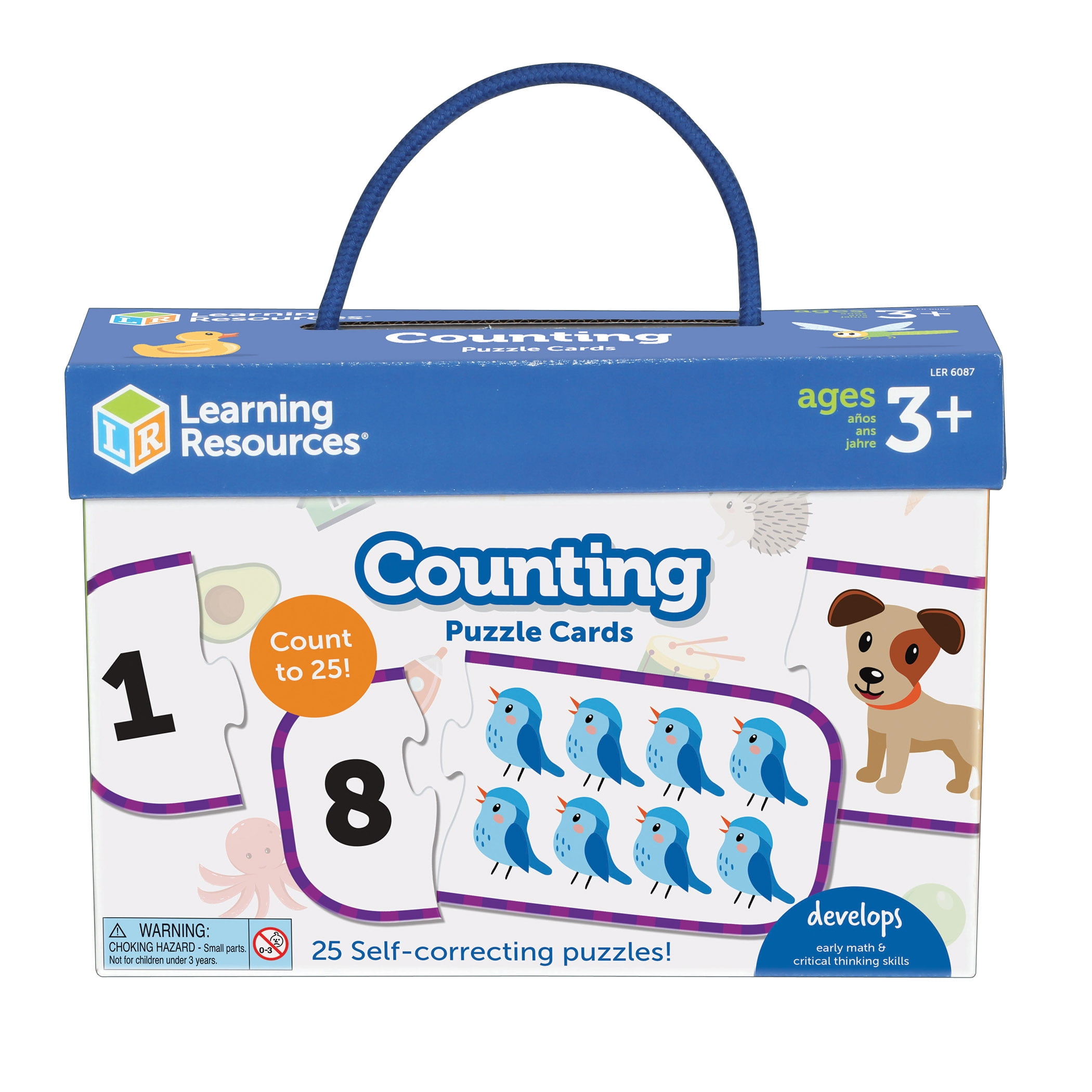 Learning Resources Peekaboo Farm Counting Matching & Multi-color for sale online 