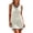 Grey, variant on YUEHUA Women's Rainbow Stripe Crochet Swim Cover Up, V Neck Sleeveless Knit Dress, Casual Openwork Bikini Cover