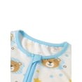 thumbnail image 5 of ATAIKU 3-24M Newborn Baby Zipper Footless / Footed Pajamas Bamboo Long Sleeve Sleepers Sleep 'N Play for Infant Toddler Boys - Bears, 5 of 8
