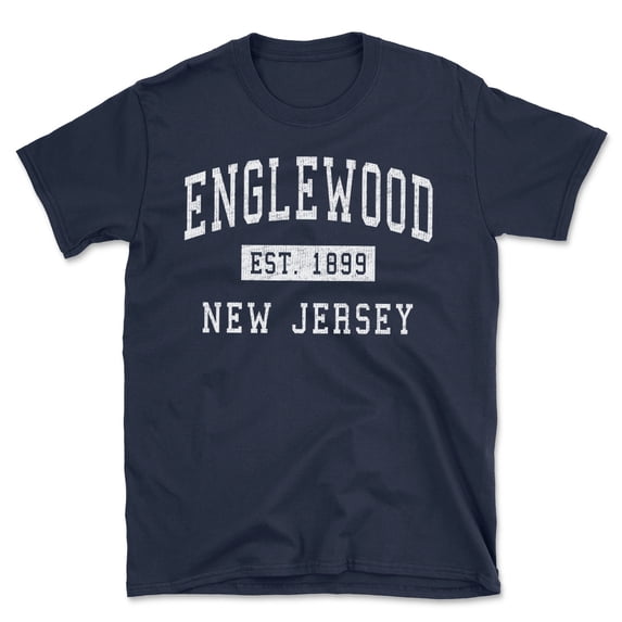 Englewood New Jersey Classic Established Men's Cotton T-Shirt