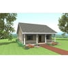 The House Designers: THD-6516 Builder-Ready Blueprints to Build a Cottage House Plan with Crawl Space Foundation (5 Printed Sets)