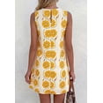 thumbnail image 5 of PRETTYGARDEN Sundresses for Women Summer Elegant Floral A Line Short Party Dress Beach Vacation Clothes, 5 of 9